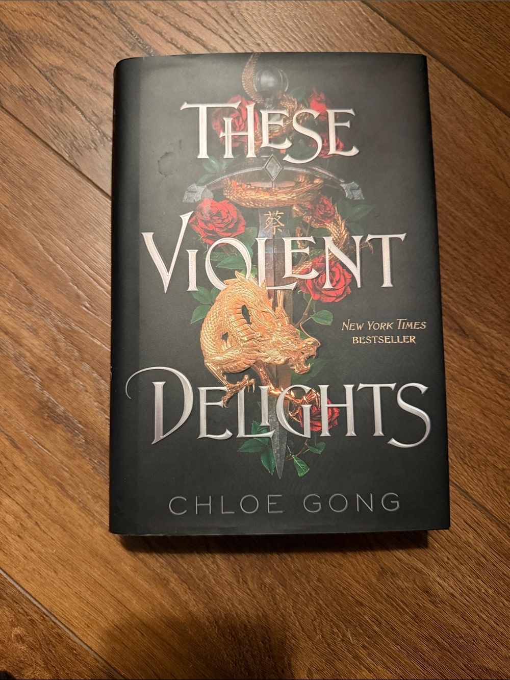 These Violent Delights Decorative Black Hardcover Book